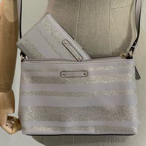 Kate Spade Purse with Wallet Gently Used